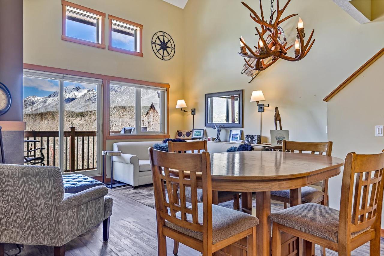 Spectacular Mountain View Corner Unit Pool Hot Tub Park Pass Leilighet Canmore Eksteriør bilde
